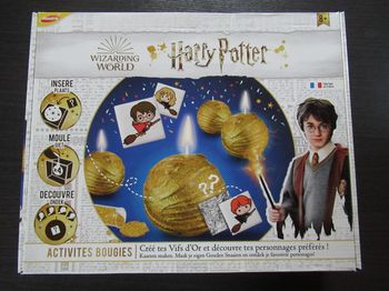 Jeu activité bougies créé tes vifs d'or Harry Potter Joustra neuf