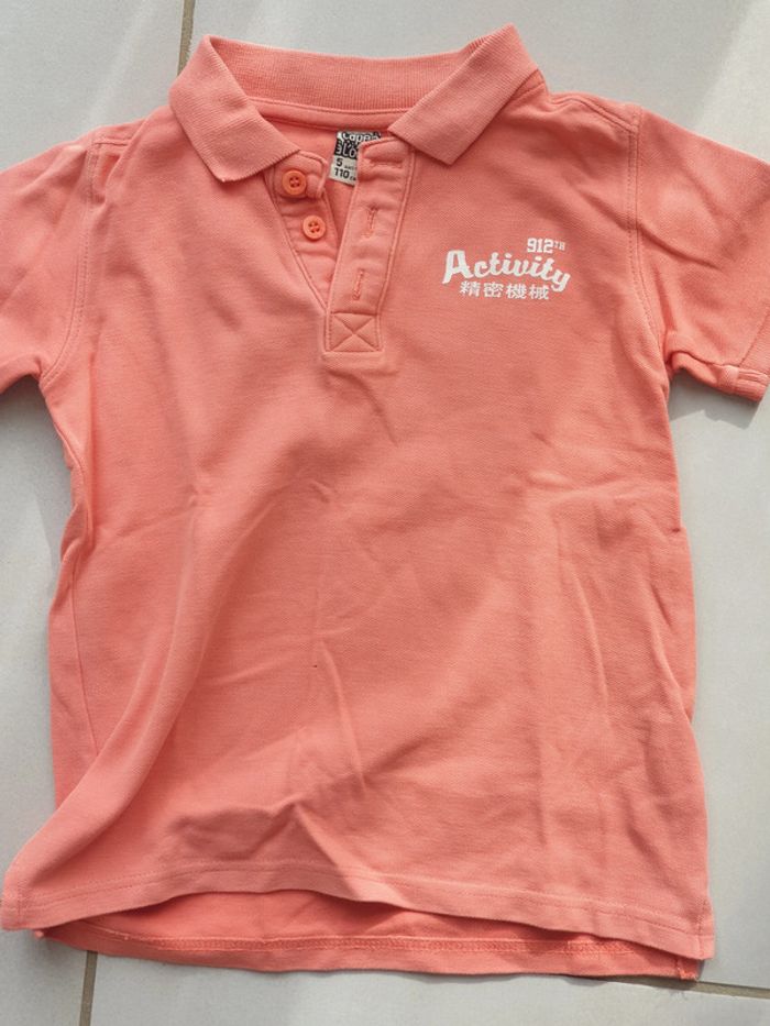 2 t-shirt polo 5 ans n°8 - photo numéro 3
