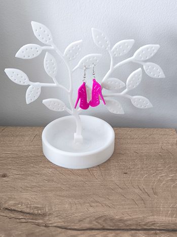 Boucles d'oreilles impression 3D 