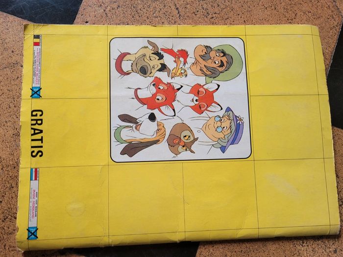 RARE Album Panini complet Rox et Rouky Disney chien renard vignettes autocollants - photo numéro 9
