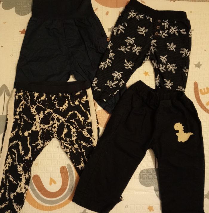 🧒 Lot de 22 pantalons garçon – hiver, bien chauds, 6 mois - photo numéro 4