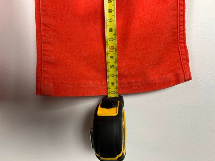 Jean slim orange Armani femme taille 35 (w25) - photo numéro 8