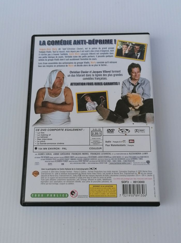 Dvd L'antidote. - photo numéro 2