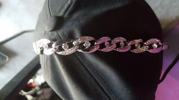 Bracelet fantaisie argenté 🛍💍