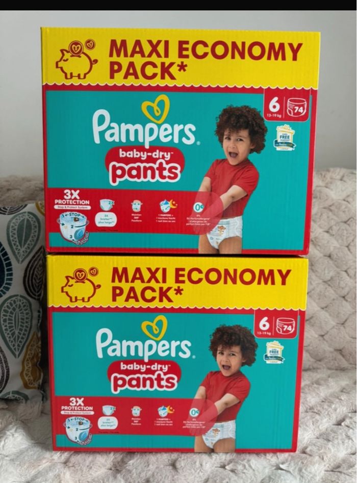 Pampers pants taille 6