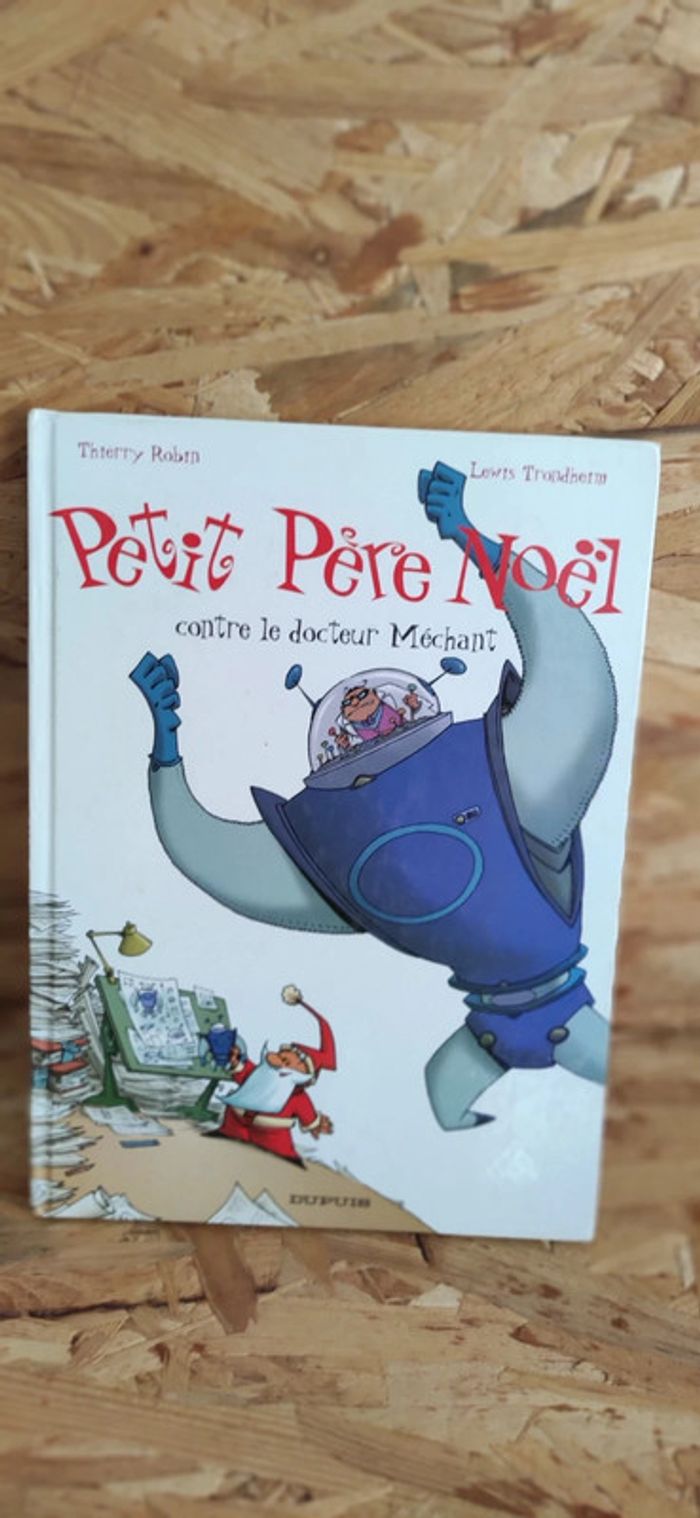 livre bd Petit père noël contre le docteur méchant