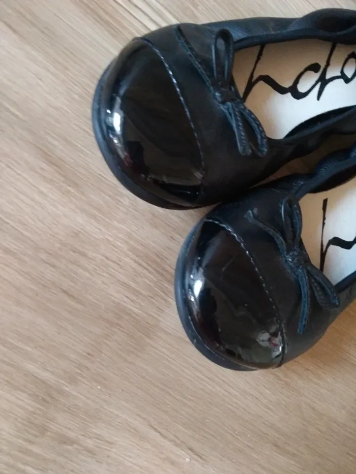 Ballerines vernis noires bopy - photo numéro 3