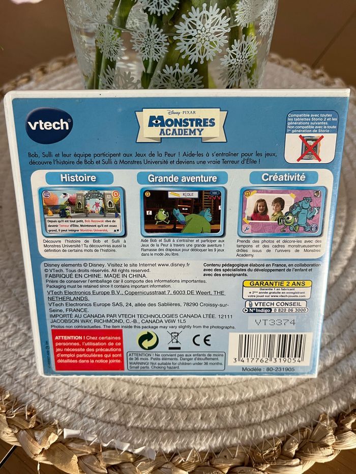 Jeu Storio Disney Pixar Monstres Academy - photo numéro 4