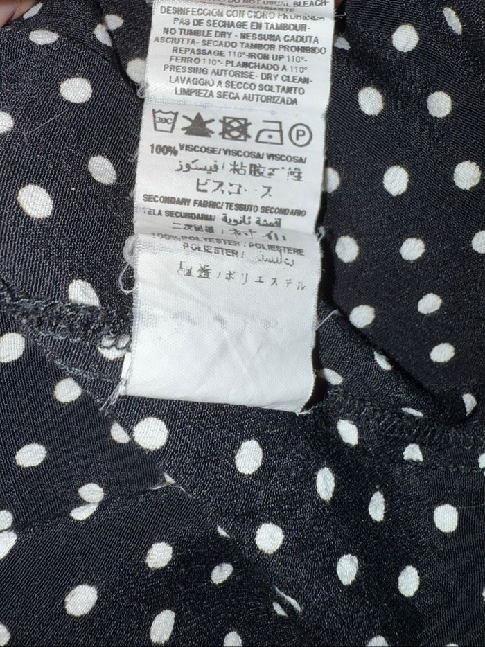 Tee-shirt à pois noir et blanc Sinequanone - Taille 40 - photo numéro 5