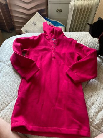 Robe pull rose taille 8 ans. Okaidi