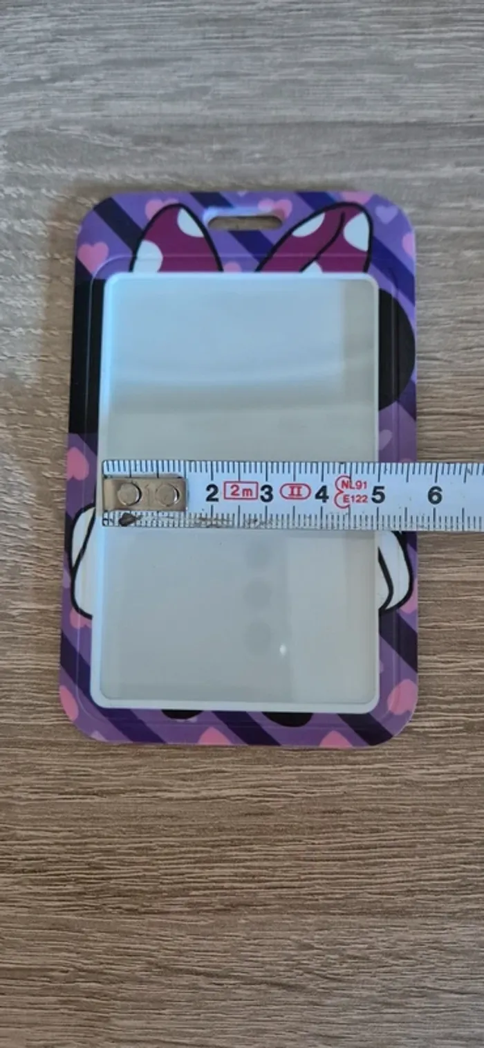 Porte carte d'identité Minnie avec lanière fantaisie. - photo numéro 8