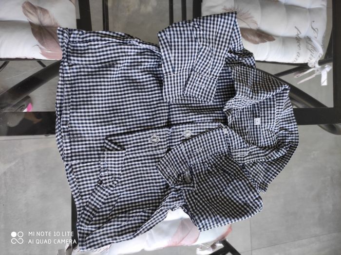 Chemise garçon taille 6 mois