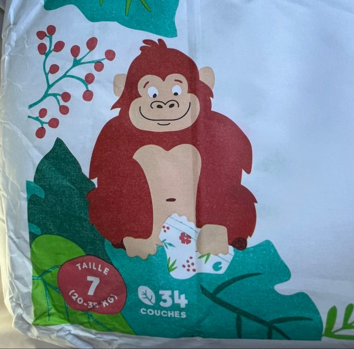 Les petits culottés : couches taille 7 // 20-35kg - photo numéro 2