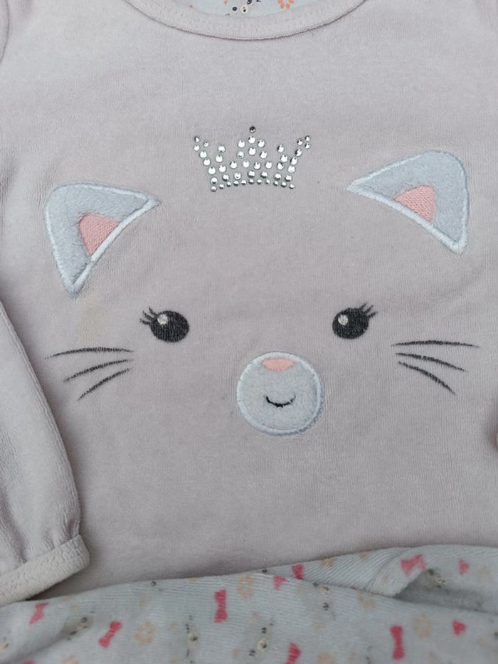 🔸 Pyjama 2 Pièces Chaton - 3 Ans🔸 - photo numéro 3