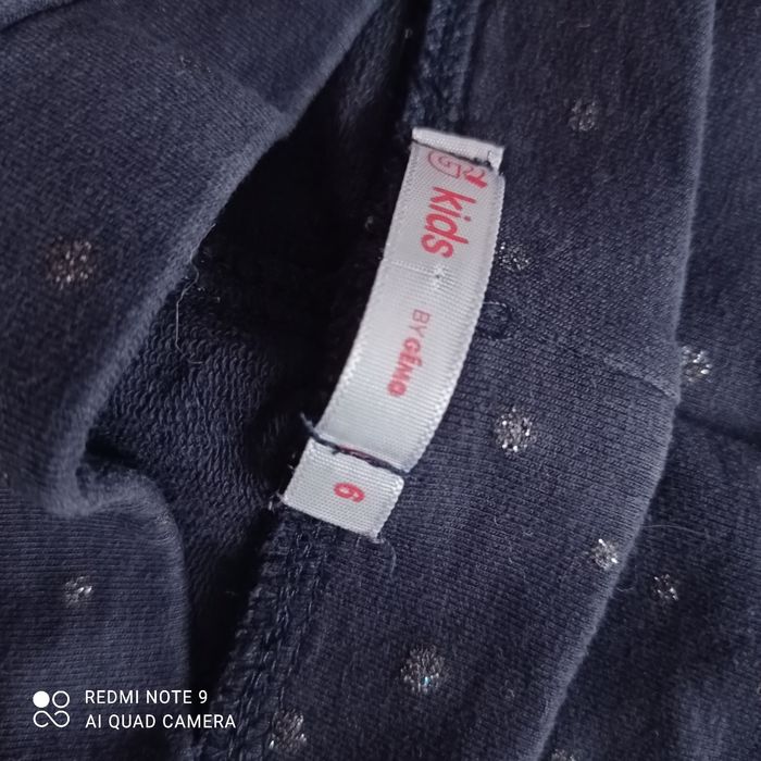 Legging marine à pois 6ans - photo numéro 5