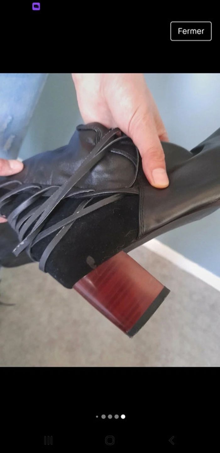 Belles bottes à lacets - photo numéro 6