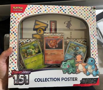 Coffret poster Pokémon 151 scellé