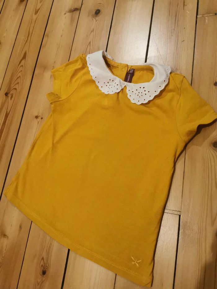 Tee shirt à col