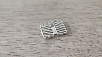 Grille capot arrière pièce miniature Porsche 356 B 1961 Burago BBurago 1/18 1/18e 1/18ème #B68