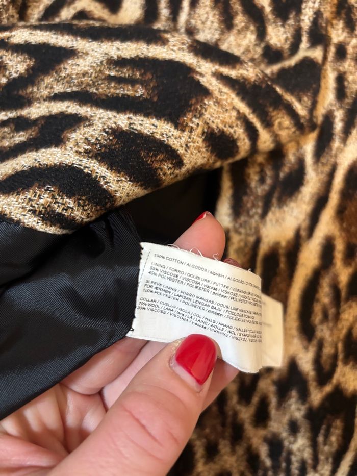 Manteau Mango Léopard - photo numéro 5