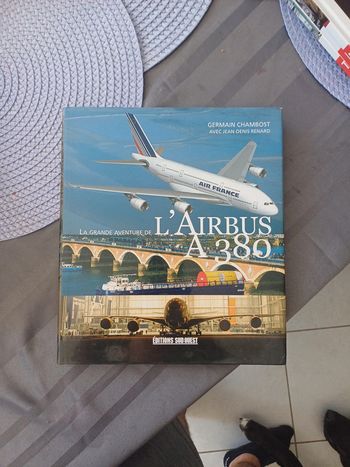 Livre la grande aventure de L'airbus A380