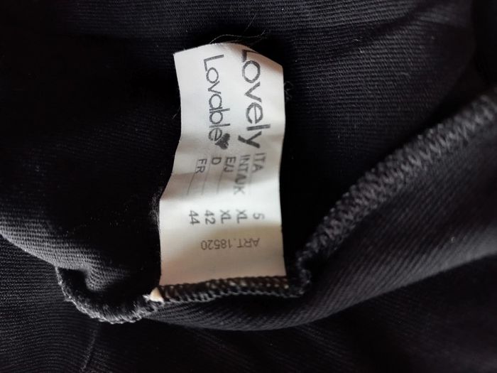 Tee-shirt noir polyamide - photo numéro 4