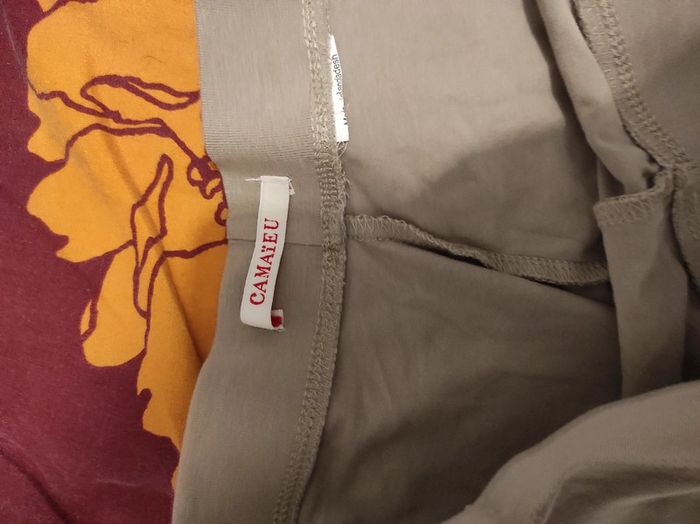 Legging camaïeu t40 beige comme.neuf - photo numéro 3