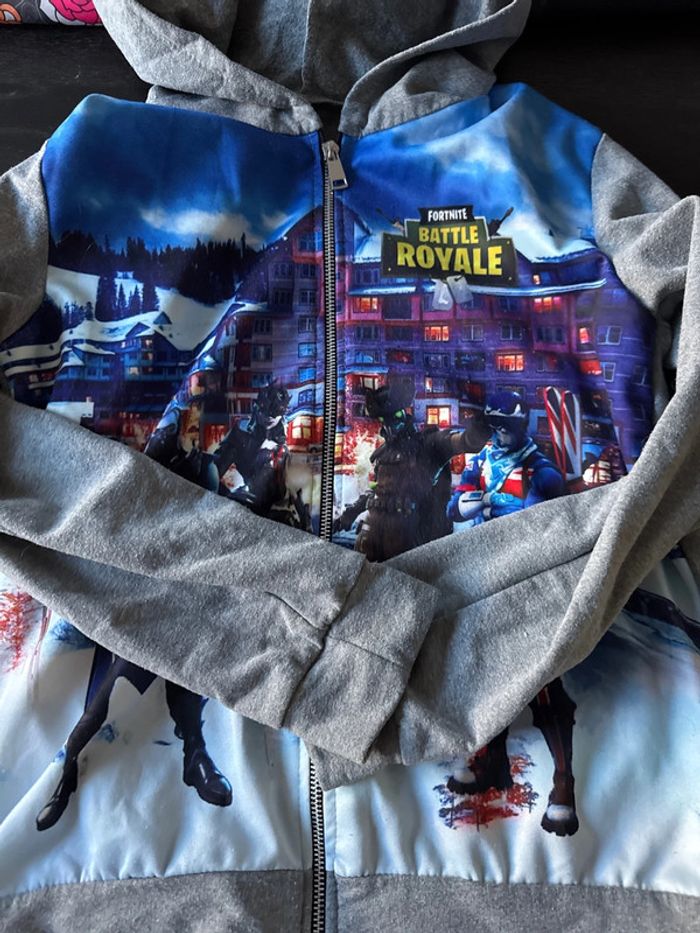 Veste jogging à capuche Fortnite - photo numéro 3