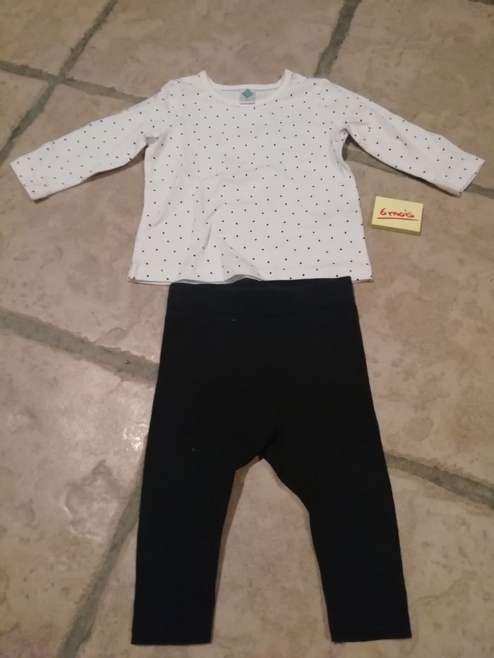 Ensemble haut +pantalon fille