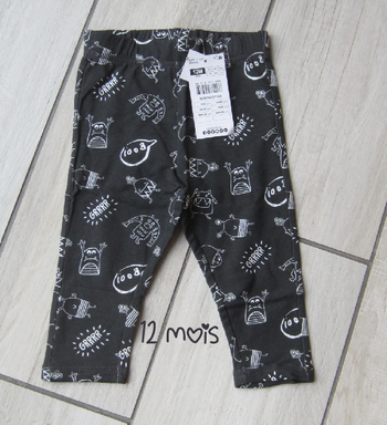 Legging neuf 12 mois