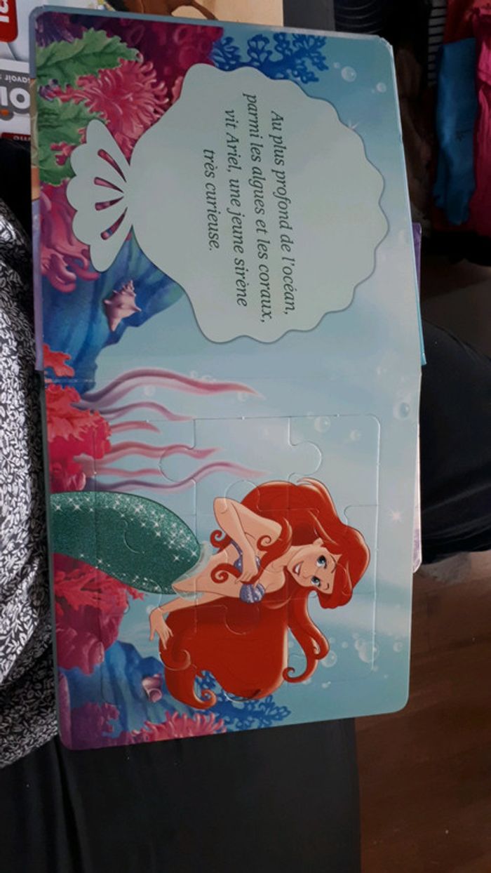 Livre puzzle Disney - La petite sirène - photo numéro 4