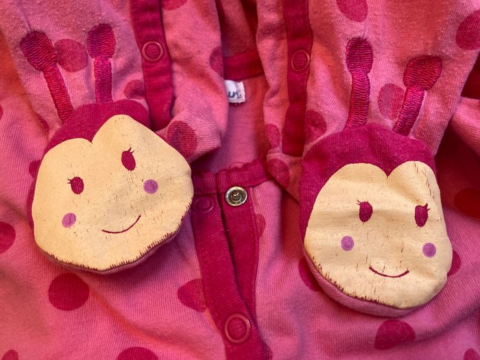 pyjama grenouillère coccinelle 18 mois - photo numéro 4