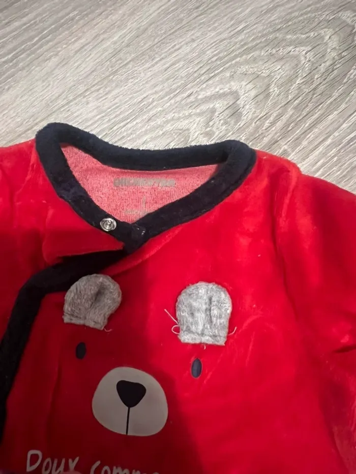 Lot de 3 pyjamas 1 mois - photo numéro 5
