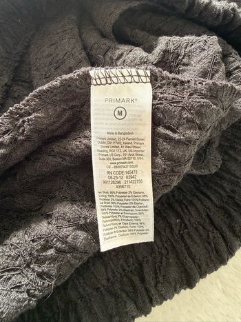 Short noir texturé Primark