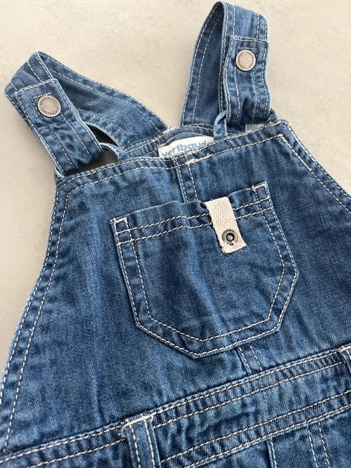 Salopette jeans vertbaudet - photo numéro 2
