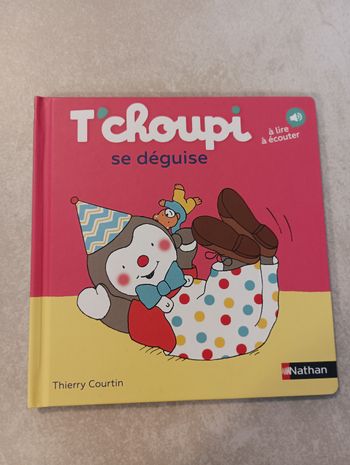 Livre T'choupi se déguise