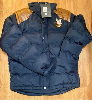 Doudoune chevignon homme  bleu marine,  togs taille XL   Neuf avec étiquette