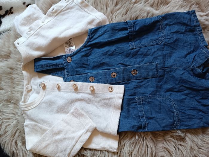 Jolie ensemble petit bateau 6 mois - photo numéro 3