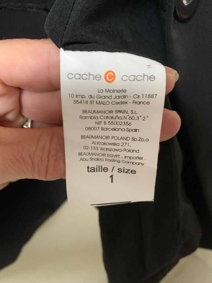 Blazer noir Cache Cache - photo numéro 5