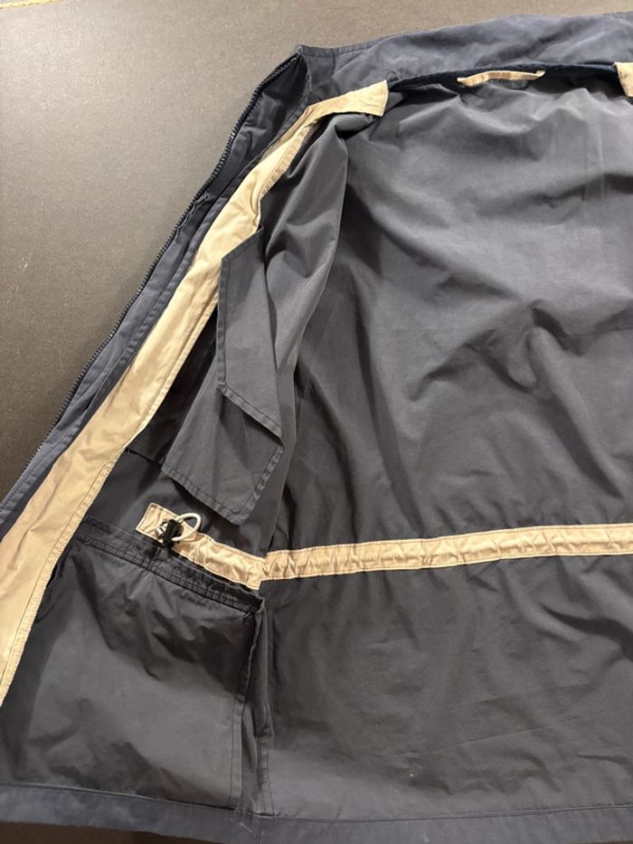 Veste style Coupe Vent Vintage Lacoste Taille L bleu marine - photo numéro 7