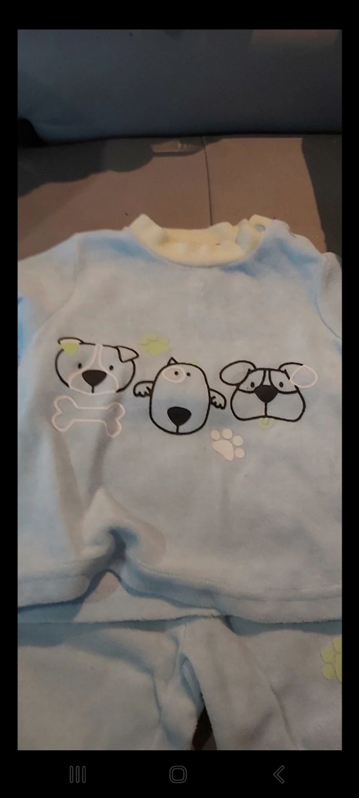 Pyjama 2 pieces 3 mois tissaia - photo numéro 3