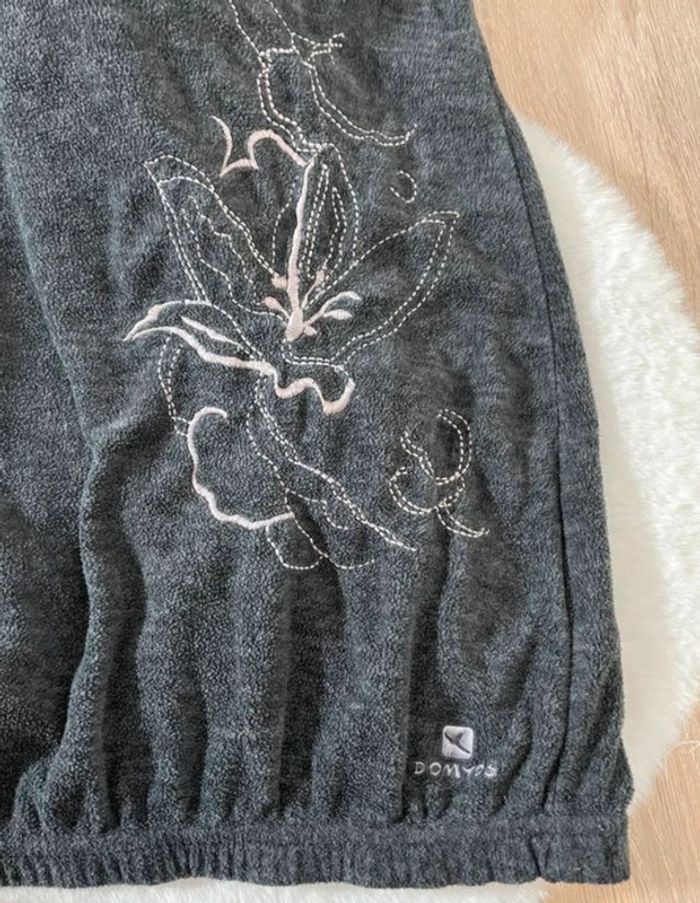 Sweat polaire anthracite col roulé Décathlon Grande taille - photo numéro 3