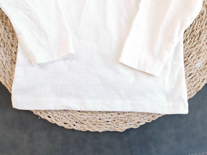 Tee-shirt col roulé 👣 lot de 2, blanc, tape à l'œil, 6mois - photo numéro 9