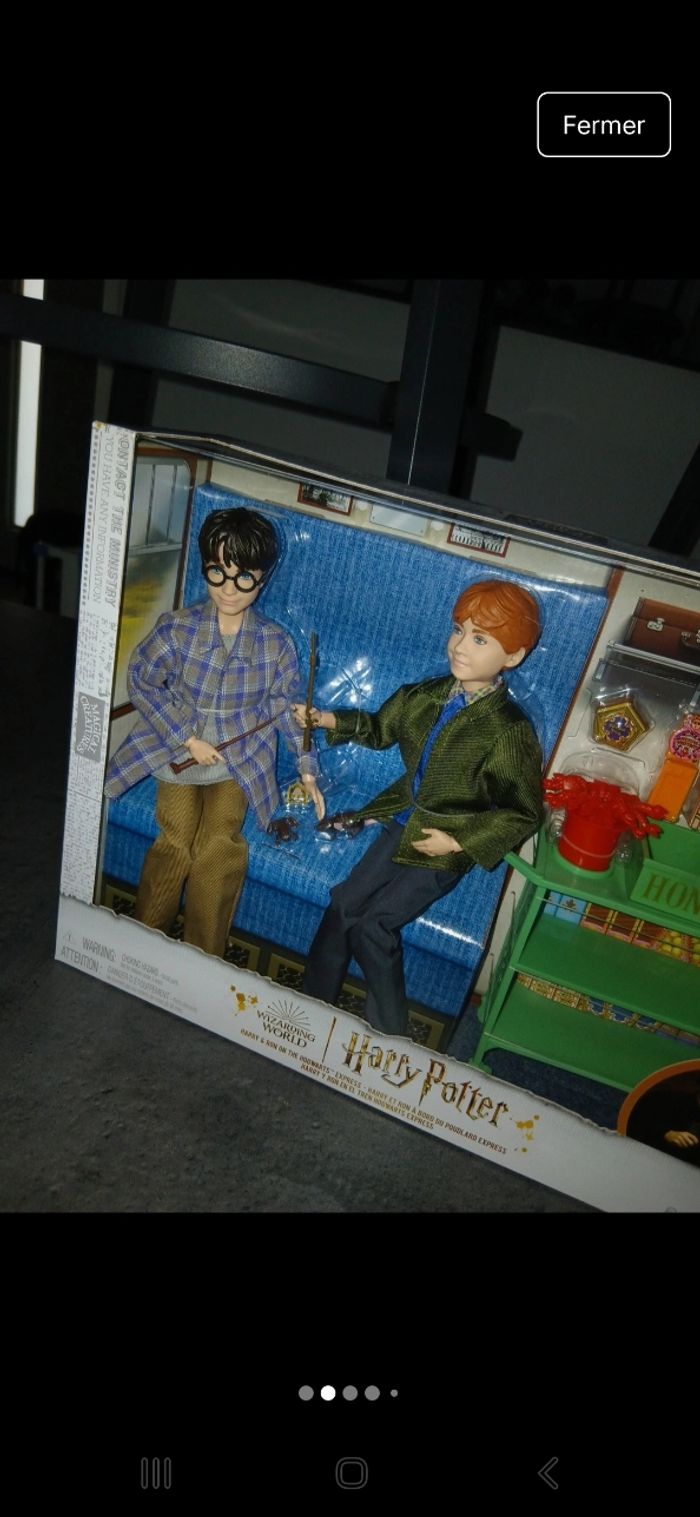 Coffret figurines Harry Potter neuf - photo numéro 2