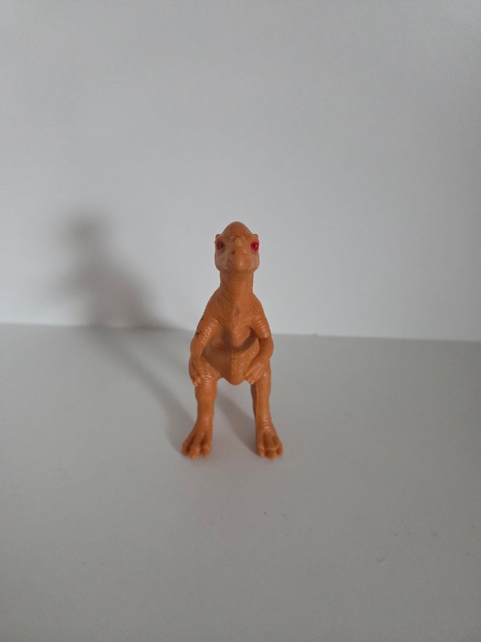 Figurine dinosaure orange Jouet Type T-Rex bon état