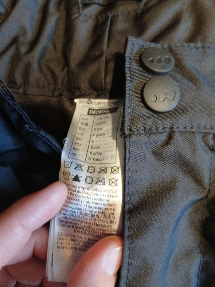 Pantalon ski taille 6 ans - photo numéro 3