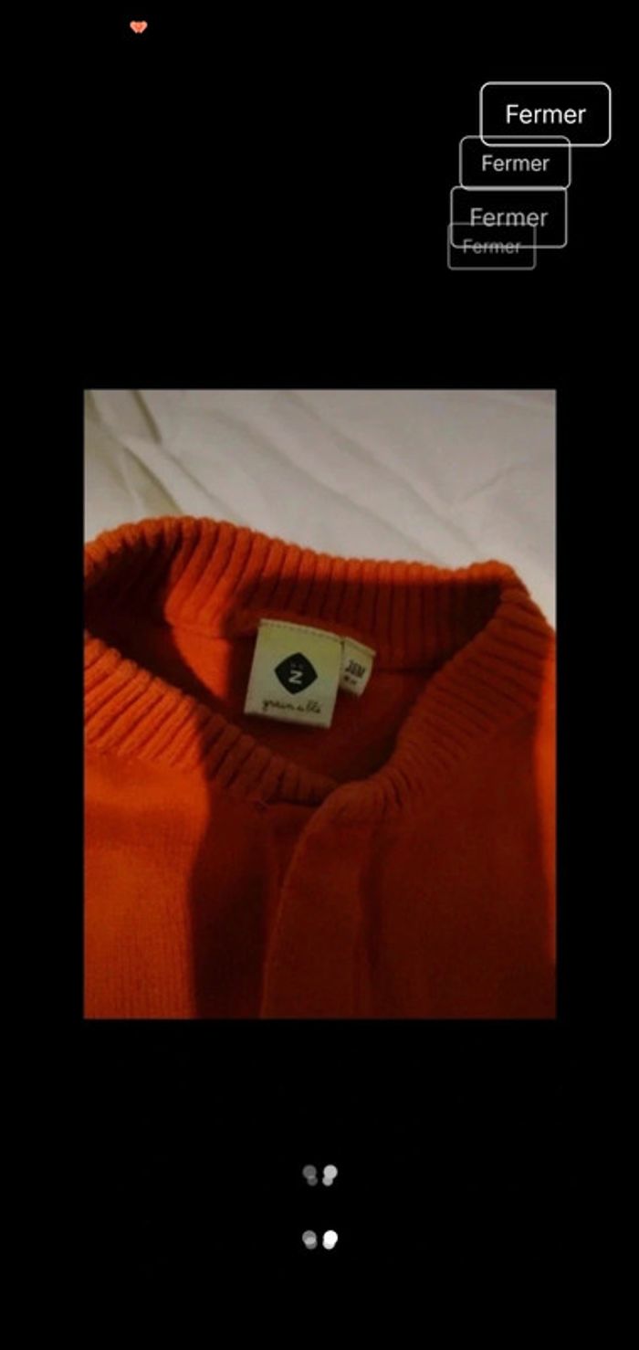 Gilet avec pressions - photo numéro 2