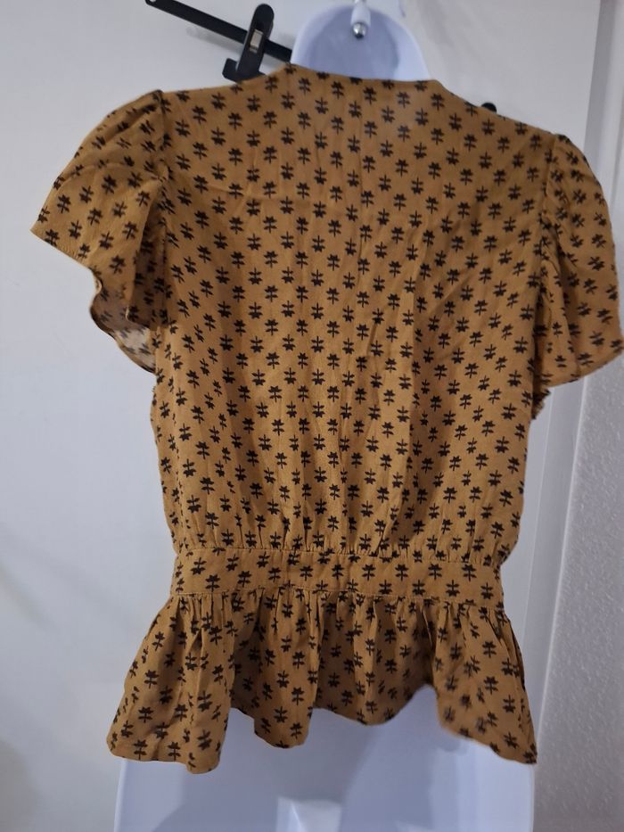 Blouse cache cœur monoprix taille 38 en très bon état (détail dans l annonce ) - photo numéro 5