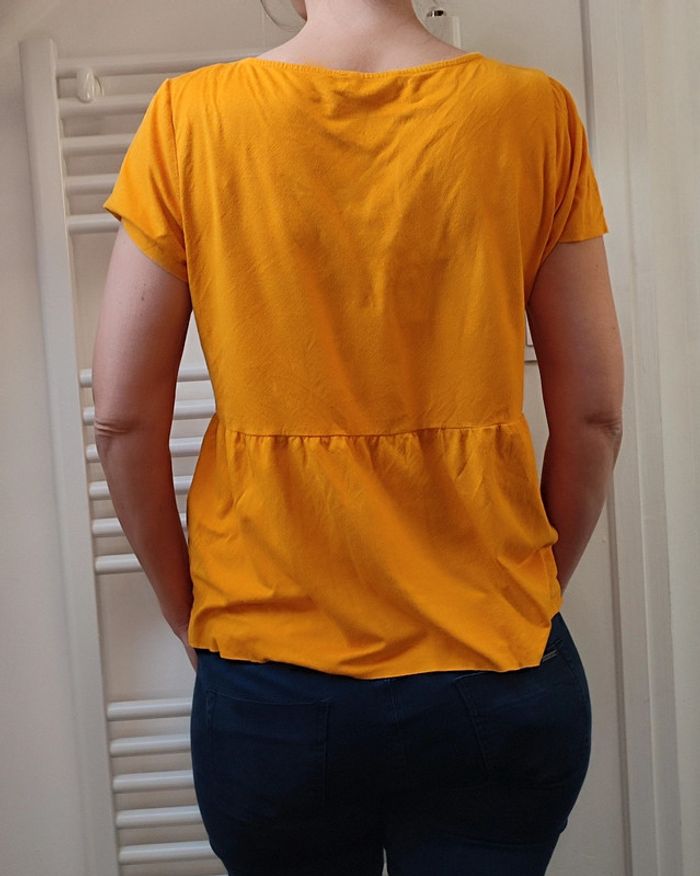 Blouse en suédine élastique M/L - photo numéro 4