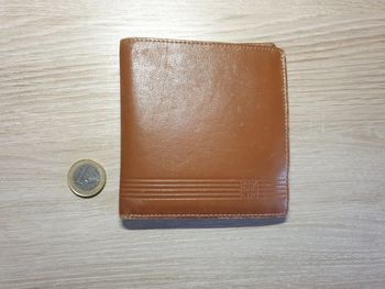 Magnifique porte cartes vintage cuir homme mixte